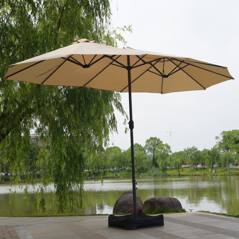 Sunshade rainproof stainless steel garden umbrella beach umbrella